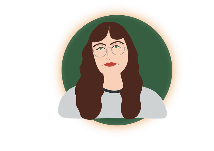 Illustrazione ritratto Sofia Busti.